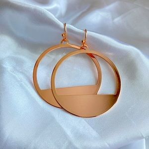Rose Gold Earrings